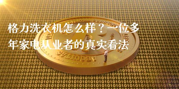 格力洗衣机怎么样？一位多年家电从业者的真实看法_https://wap.lcjysmgs.com_原油期货_第1张