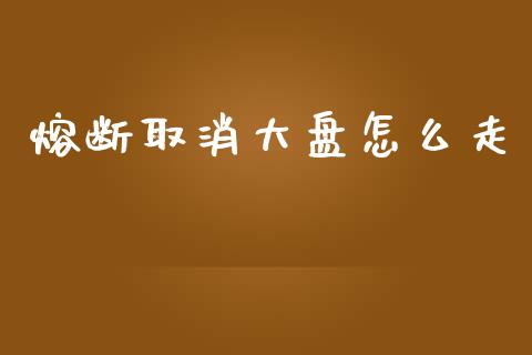 熔断取消大盘怎么走_https://wap.lcjysmgs.com_元宇宙_第1张