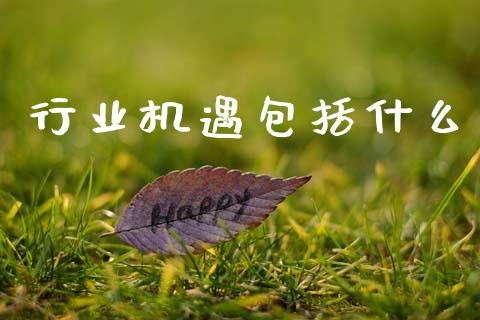 行业机遇包括什么_https://wap.lcjysmgs.com_债券基金_第1张