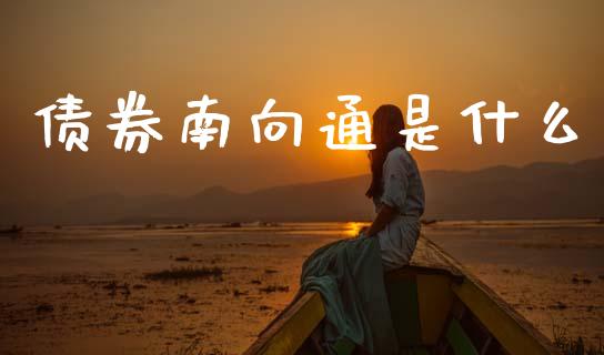 债券南向通是什么_https://wap.lcjysmgs.com_元宇宙_第1张
