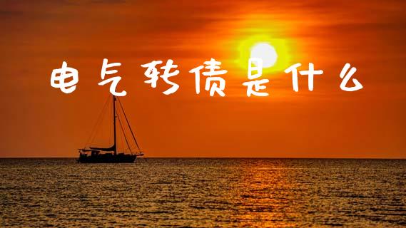 电气转债是什么_https://wap.lcjysmgs.com_金融交易_第1张