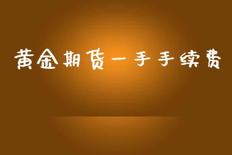 黄金期货一手手续费_https://wap.lcjysmgs.com_元宇宙_第1张