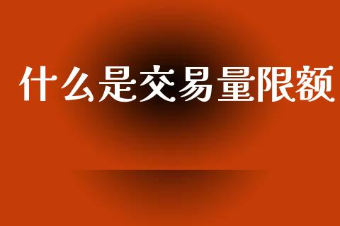 什么是交易量限额_元宇宙_第1张_金融交易_元宇宙_原油期货_债券基金 什么是交易量限额_https://wap.lcjysmgs.com_元宇宙_第1张