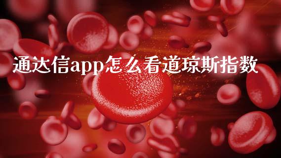 通达信app怎么看道琼斯指数_https://wap.lcjysmgs.com_元宇宙_第1张