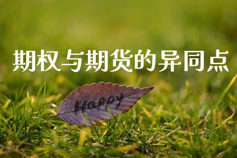期权与期货的异同点_https://wap.lcjysmgs.com_元宇宙_第1张