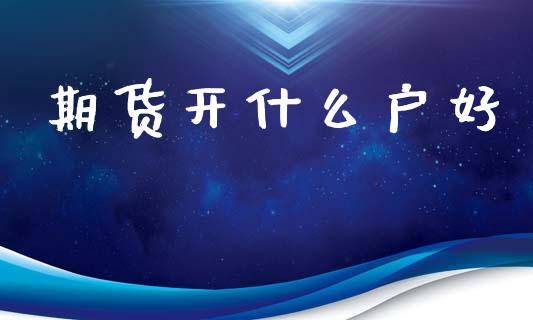 期货开什么户好_https://wap.lcjysmgs.com_原油期货_第1张