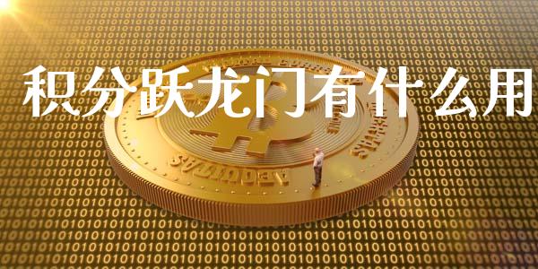 积分跃龙门有什么用_https://wap.lcjysmgs.com_元宇宙_第1张