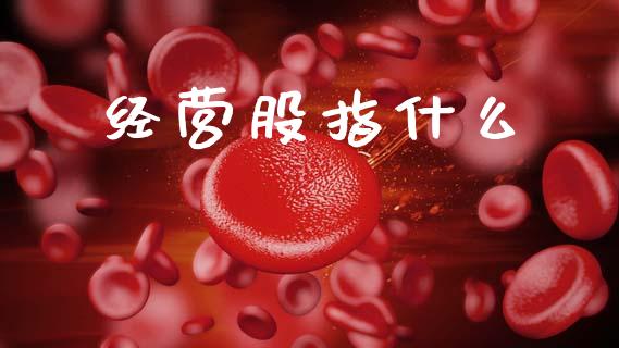 经营股指什么_https://wap.lcjysmgs.com_金融交易_第1张