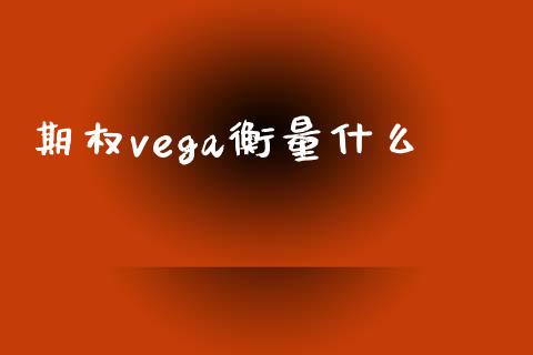 期权vega衡量什么_https://wap.lcjysmgs.com_原油期货_第1张