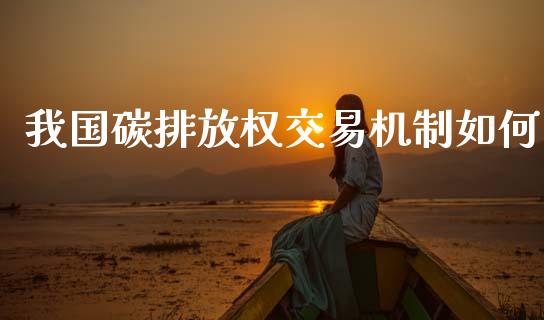 我国碳排放权交易机制如何_https://wap.lcjysmgs.com_原油期货_第1张