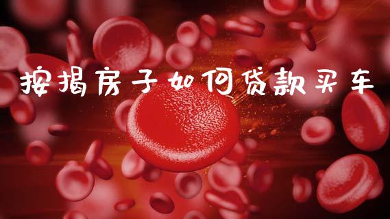 按揭房子如何贷款买车_https://wap.lcjysmgs.com_元宇宙_第1张