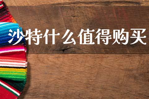沙特什么值得购买_https://wap.lcjysmgs.com_原油期货_第1张