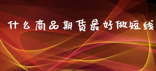 什么商品期货最好做短线_https://wap.lcjysmgs.com_元宇宙_第1张
