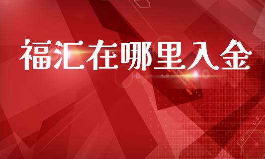 福汇在哪里入金_https://wap.lcjysmgs.com_债券基金_第1张
