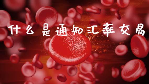什么是通知汇率交易_https://wap.lcjysmgs.com_元宇宙_第1张