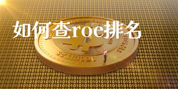 如何查roe排名_https://wap.lcjysmgs.com_金融交易_第1张