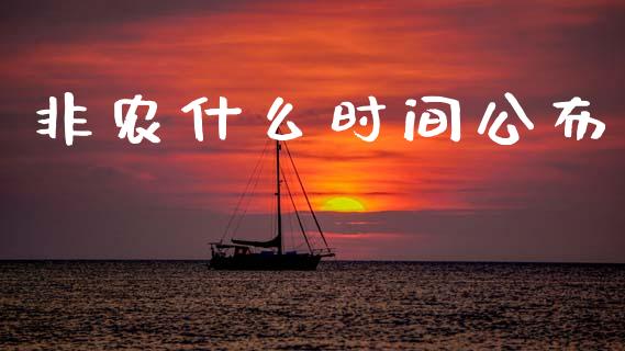 非农什么时间公布_https://wap.lcjysmgs.com_原油期货_第1张