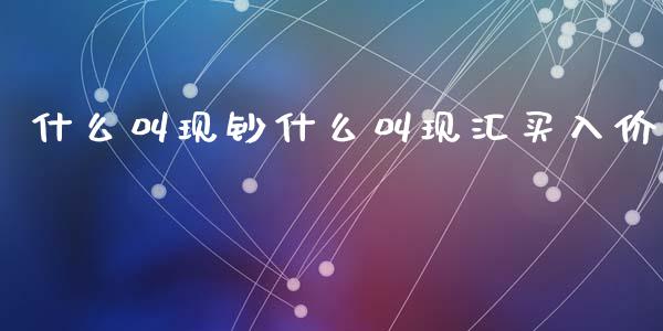 什么叫现钞什么叫现汇买入价_https://wap.lcjysmgs.com_债券基金_第1张