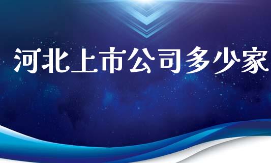 河北上市公司多少家_https://wap.lcjysmgs.com_元宇宙_第1张