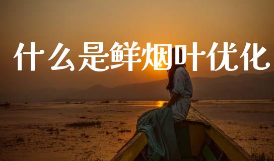 什么是鲜烟叶优化_https://wap.lcjysmgs.com_元宇宙_第1张