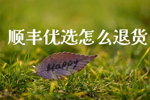 顺丰优选怎么退货_https://wap.lcjysmgs.com_原油期货_第1张