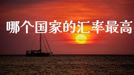 哪个国家的汇率最高_https://wap.lcjysmgs.com_元宇宙_第1张