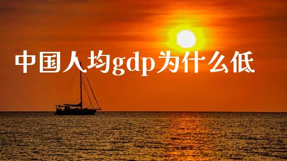 中国人均gdp为什么低_https://wap.lcjysmgs.com_债券基金_第1张