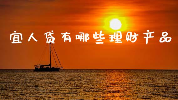 宜人贷有哪些理财产品_https://wap.lcjysmgs.com_元宇宙_第1张