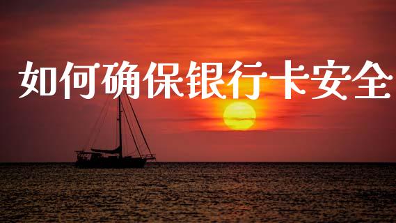如何确保银行卡安全_https://wap.lcjysmgs.com_原油期货_第1张