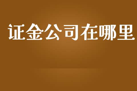 证金公司在哪里_https://wap.lcjysmgs.com_债券基金_第1张