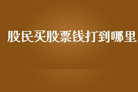 股民买股票钱打到哪里_原油期货_第1张_金融交易_元宇宙_原油期货_债券基金 股民买股票钱打到哪里_https://wap.lcjysmgs.com_原油期货_第1张