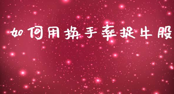 如何用换手率捉牛股_https://wap.lcjysmgs.com_金融交易_第1张