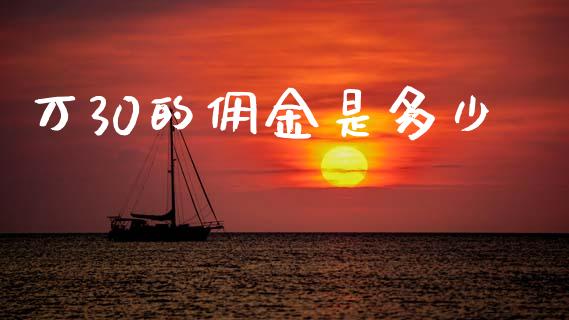 万30的佣金是多少_https://wap.lcjysmgs.com_元宇宙_第1张