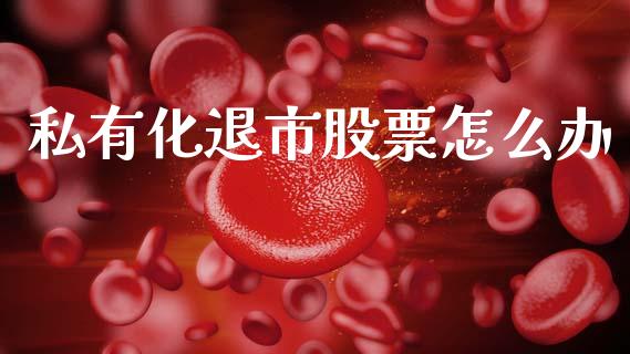 私有化退市股票怎么办_https://wap.lcjysmgs.com_原油期货_第1张