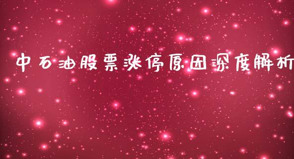 中石油股票涨停原因深度解析_https://wap.lcjysmgs.com_元宇宙_第1张