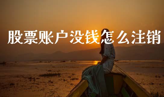 股票账户没钱怎么注销_https://wap.lcjysmgs.com_债券基金_第1张