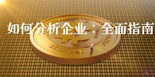 如何分析企业：全面指南_https://wap.lcjysmgs.com_金融交易_第1张