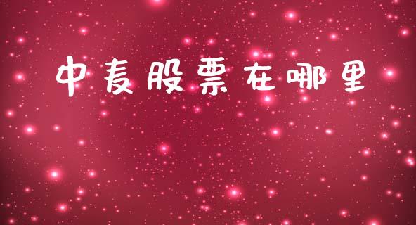 中麦股票在哪里_https://wap.lcjysmgs.com_原油期货_第1张