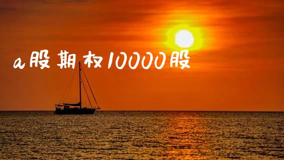 a股期权10000股_https://wap.lcjysmgs.com_原油期货_第1张