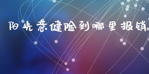阳光意健险到哪里报销_https://wap.lcjysmgs.com_金融交易_第1张