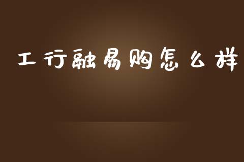 工行融易购怎么样_https://wap.lcjysmgs.com_元宇宙_第1张