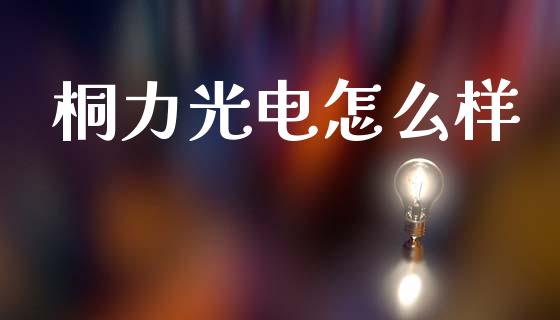 桐力光电怎么样_https://wap.lcjysmgs.com_债券基金_第1张