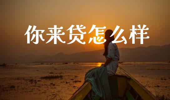 你来贷怎么样_https://wap.lcjysmgs.com_原油期货_第1张