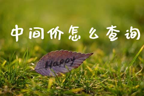 中间价怎么查询_https://wap.lcjysmgs.com_原油期货_第1张