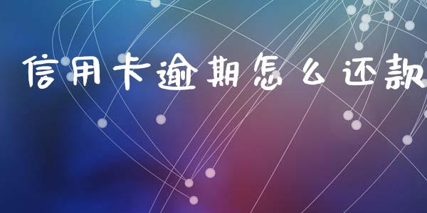 信用卡逾期怎么还款_https://wap.lcjysmgs.com_原油期货_第1张