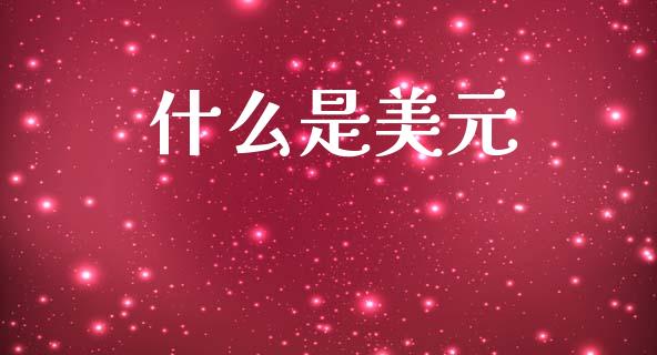 什么是美元_https://wap.lcjysmgs.com_债券基金_第1张