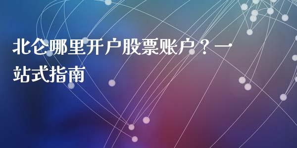 北仑哪里开户股票账户？一站式指南_https://wap.lcjysmgs.com_元宇宙_第1张