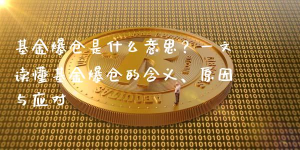 基金爆仓是什么意思？一文读懂基金爆仓的含义、原因与应对_https://wap.lcjysmgs.com_元宇宙_第1张