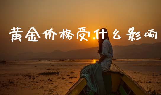 黄金价格受什么影响_https://wap.lcjysmgs.com_元宇宙_第1张