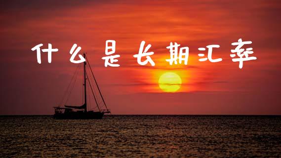 什么是长期汇率_https://wap.lcjysmgs.com_元宇宙_第1张